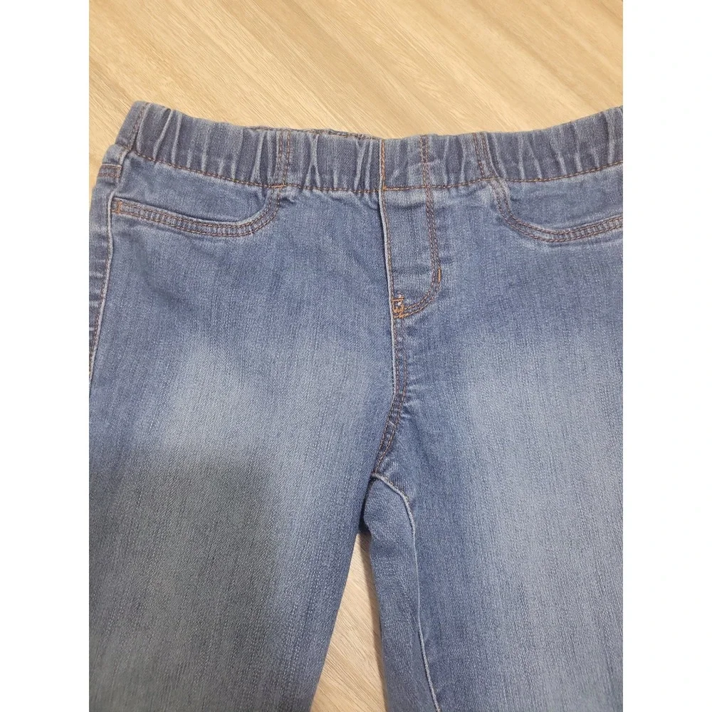 OshKosh Bgosh Kids Medium Wash Denim Pull On Jeggings Size 8 8A Elastic Waist